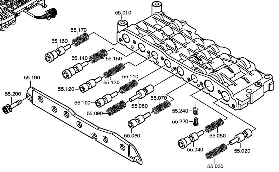 5HP24 Valve body rebuild